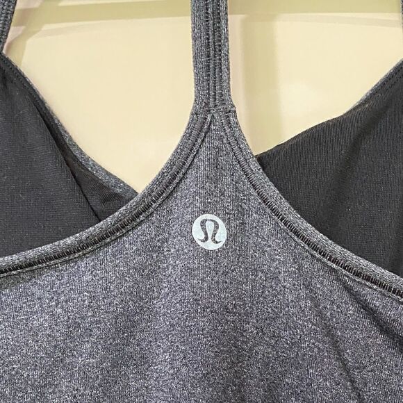 LULULEMON Power Pose Tank *Light Support For A/B Cup
Heathered Black Women’s 4 - Picture 8 of 9